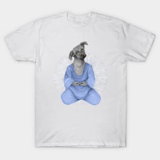 almost meditating dog 2 T-Shirt